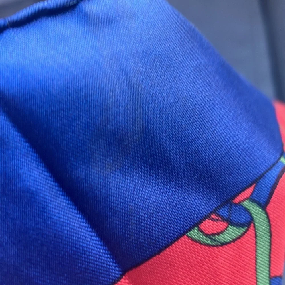Roberta Di Camerino Silk Scarf vintage standard square geometric